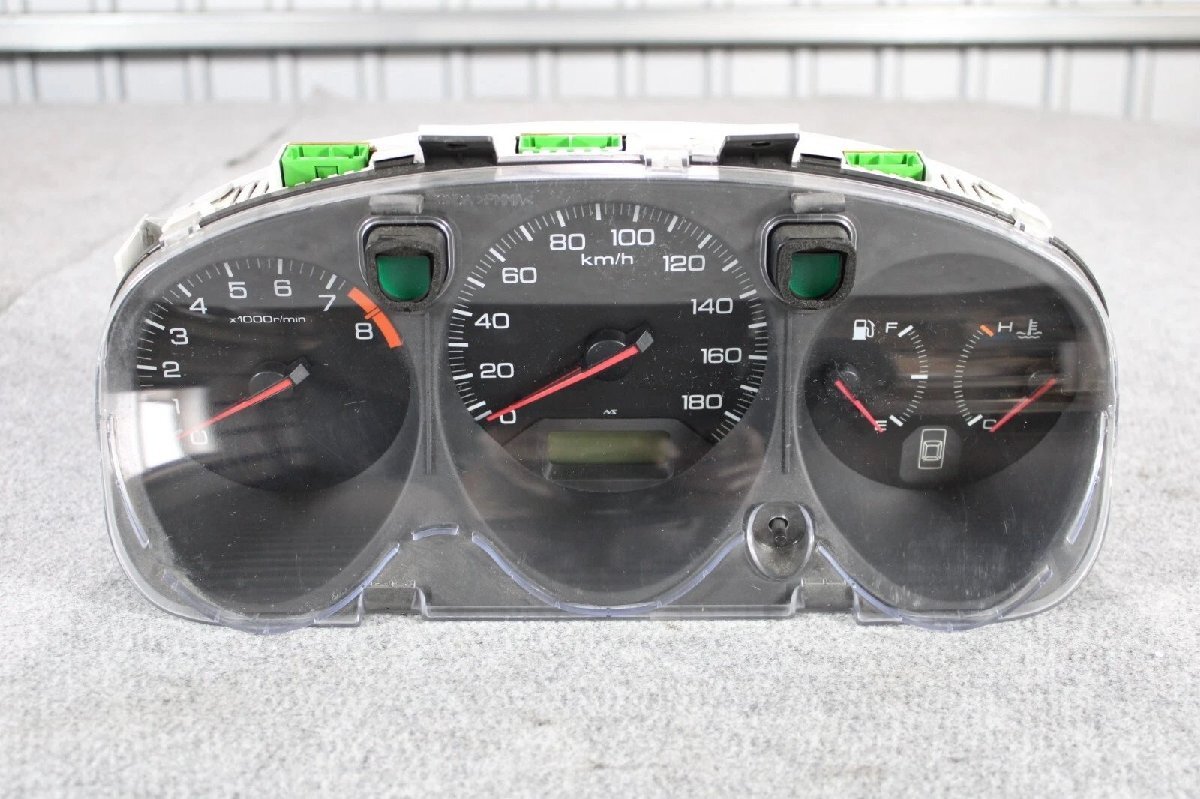 動作確認済み! ホンダ CF3 CF4 アコード マニュアル MT スピードメーター 走行距離256947KM HR0246005拍卖