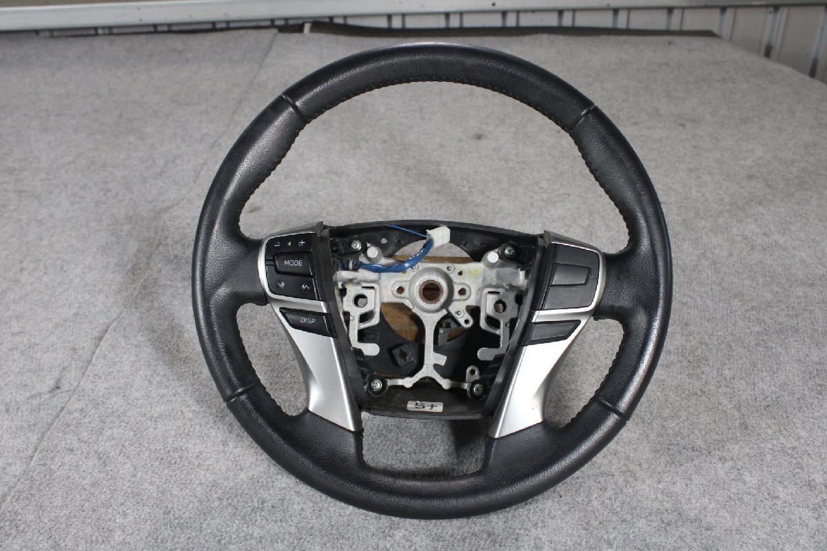 トヨタ GRX130 GRX135 マークX 純正 レザー ステアリングホイール ハンドル拍卖