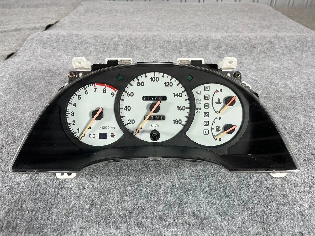 トヨタ ST202 セリカ 純正 後期 SS-Ⅲ E-ST202 スピードメーター AT 2WD 83800-20530拍卖