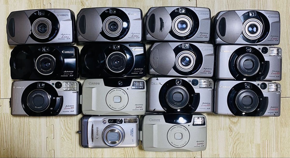 ♯CANON Autoboy フィルムカメラ 14台 現状品 動作未確認 まとめ 1円スタート キャノン拍卖