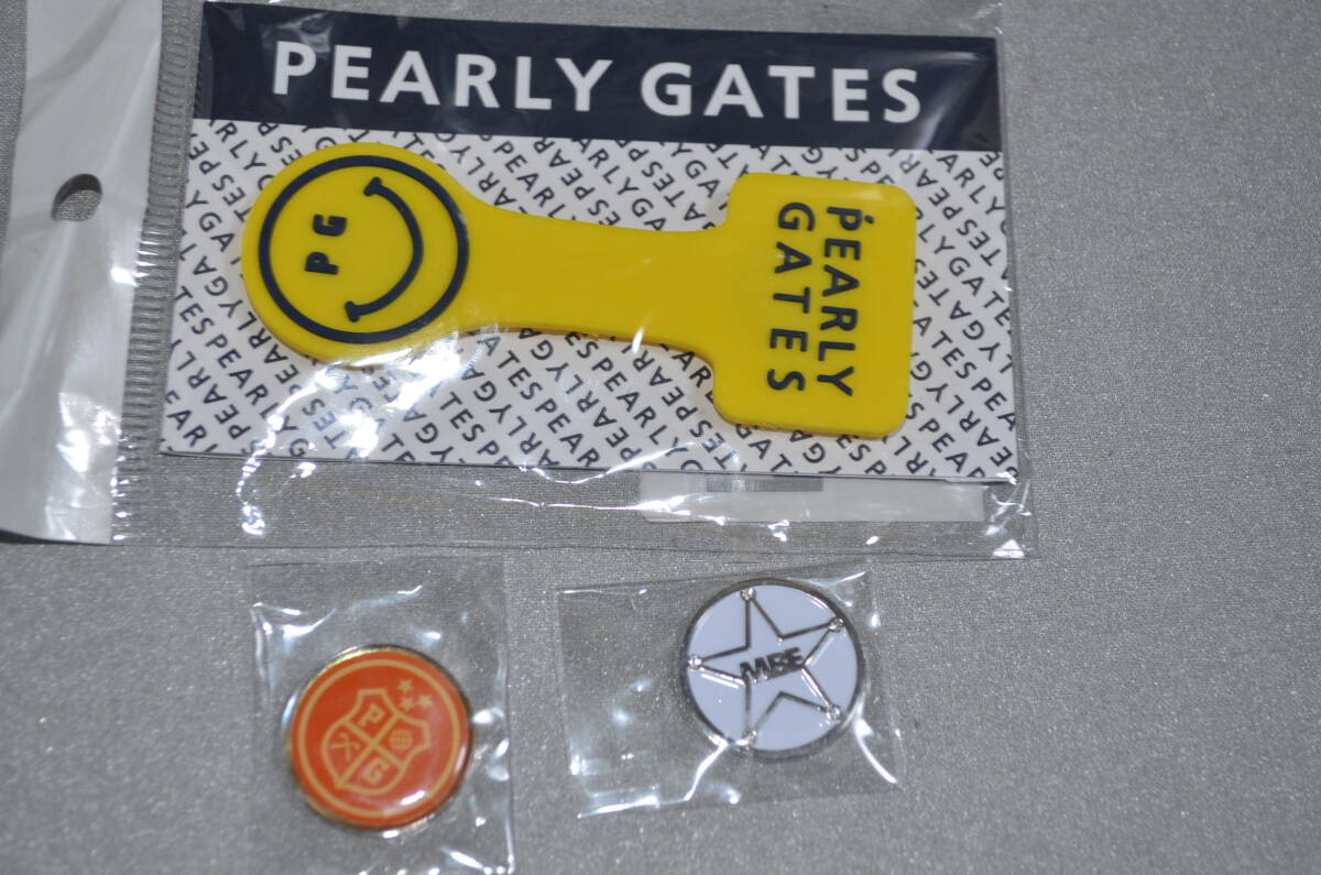 新品 パーリーゲイツ シリコン製マグネット式クリップマーカー3600円 と PEARLYGATES マスターバニー マーカー付き MBE拍卖