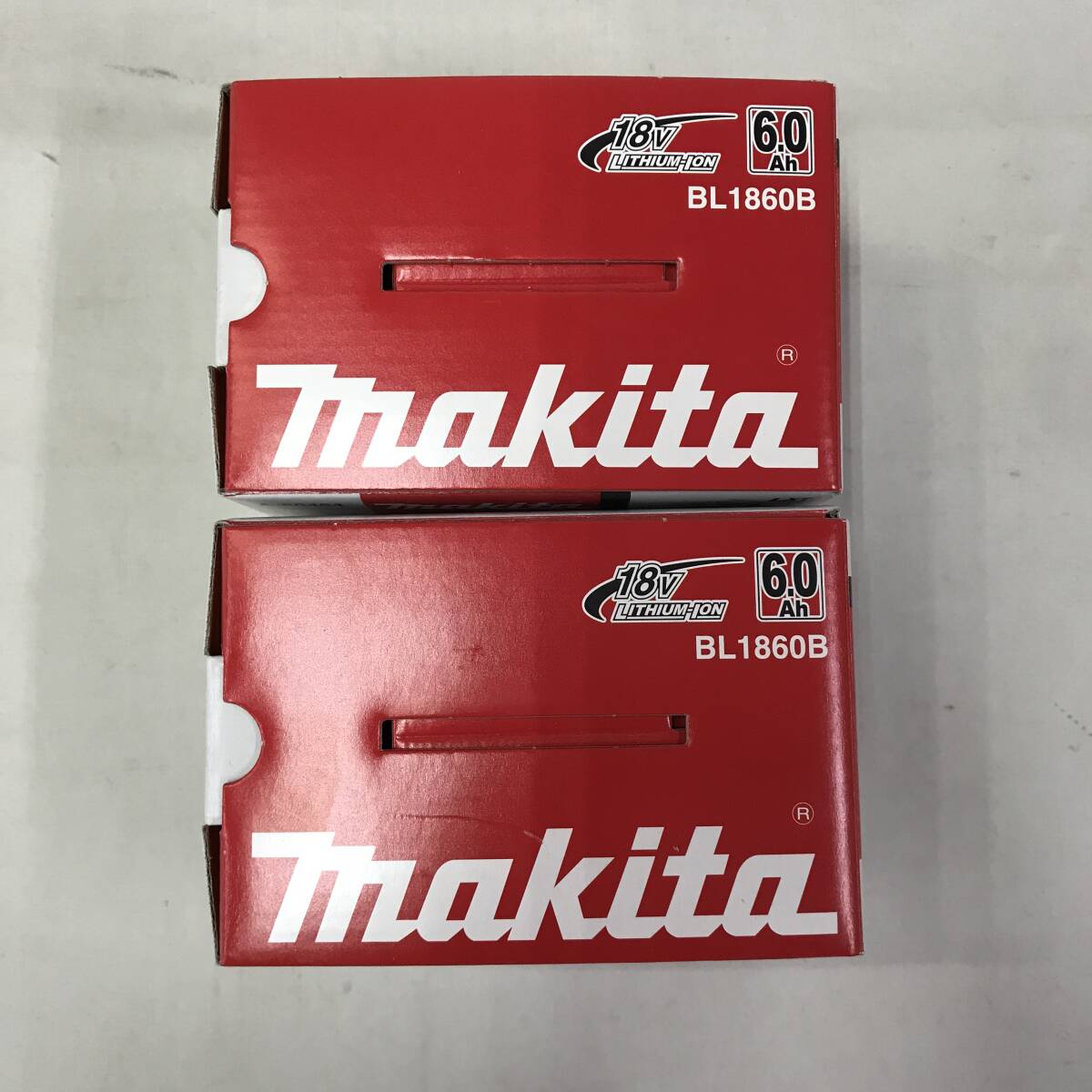 sn210 送料無料!2点セット 美品 makita マキタ 純正 18V リチウムイオンバッテリー BL1860B 6.0Ah拍卖