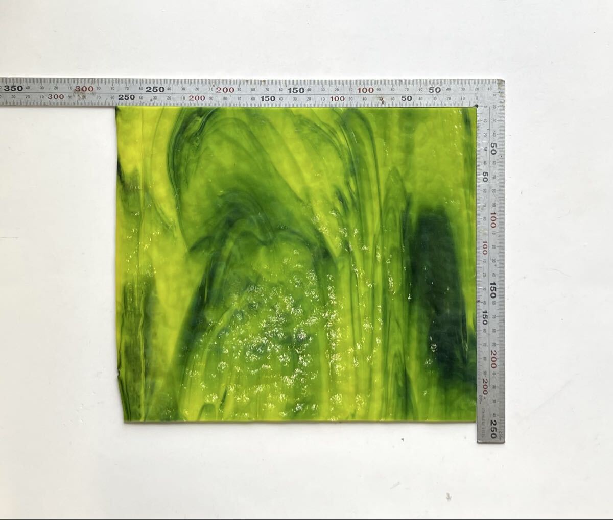 088 ブルズアイ BUF2121 ストリーキー ステンドグラス フュージング材料 膨張率90拍卖