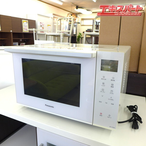 中古 Panasonic パナソニック 縦開きオーブンレンジ NE-FS300-W 2020年製 付属付き 公田店拍卖