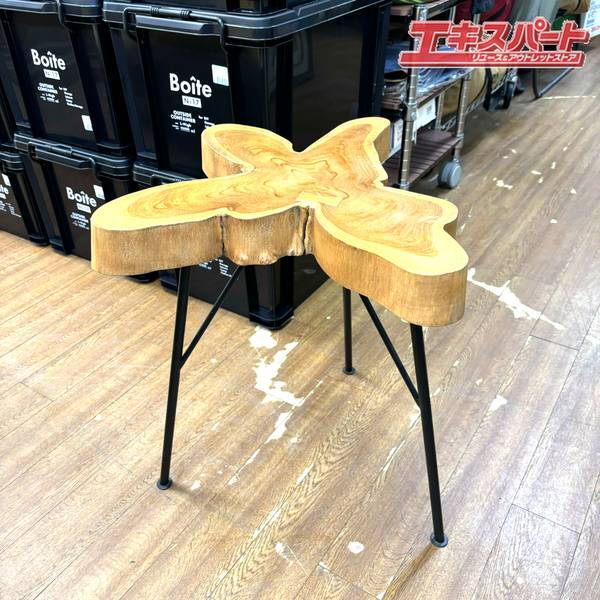 年輪 SOTO side table サイドテーブル unico 湘南台店拍卖