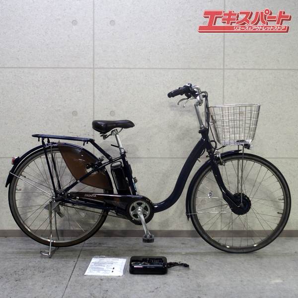 BRIDGESTONE FRONTIER DX F6DB42 2022 ブリヂストン フロンティア 電動アシスト自転車 戸塚店拍卖
