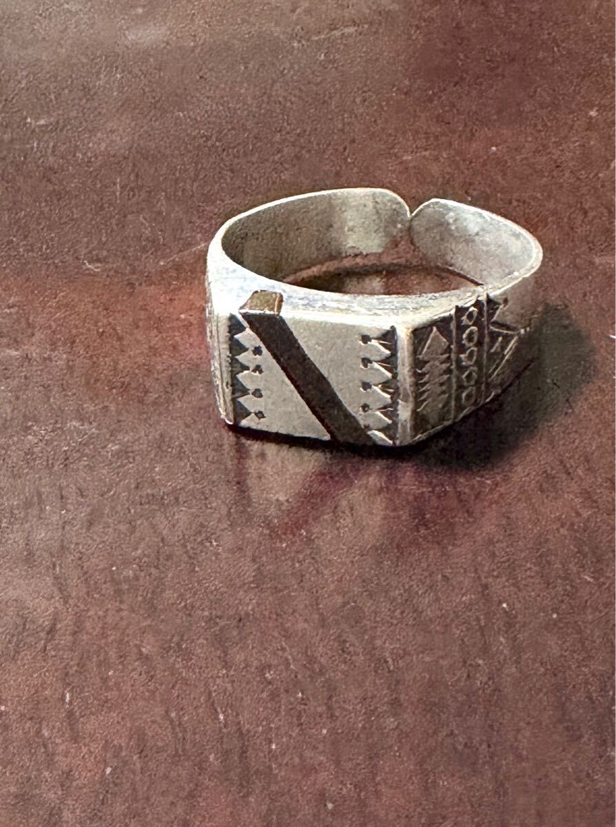 トゥアレグシルバー シルバーリング トゥアレグ族 指輪 リング拍卖