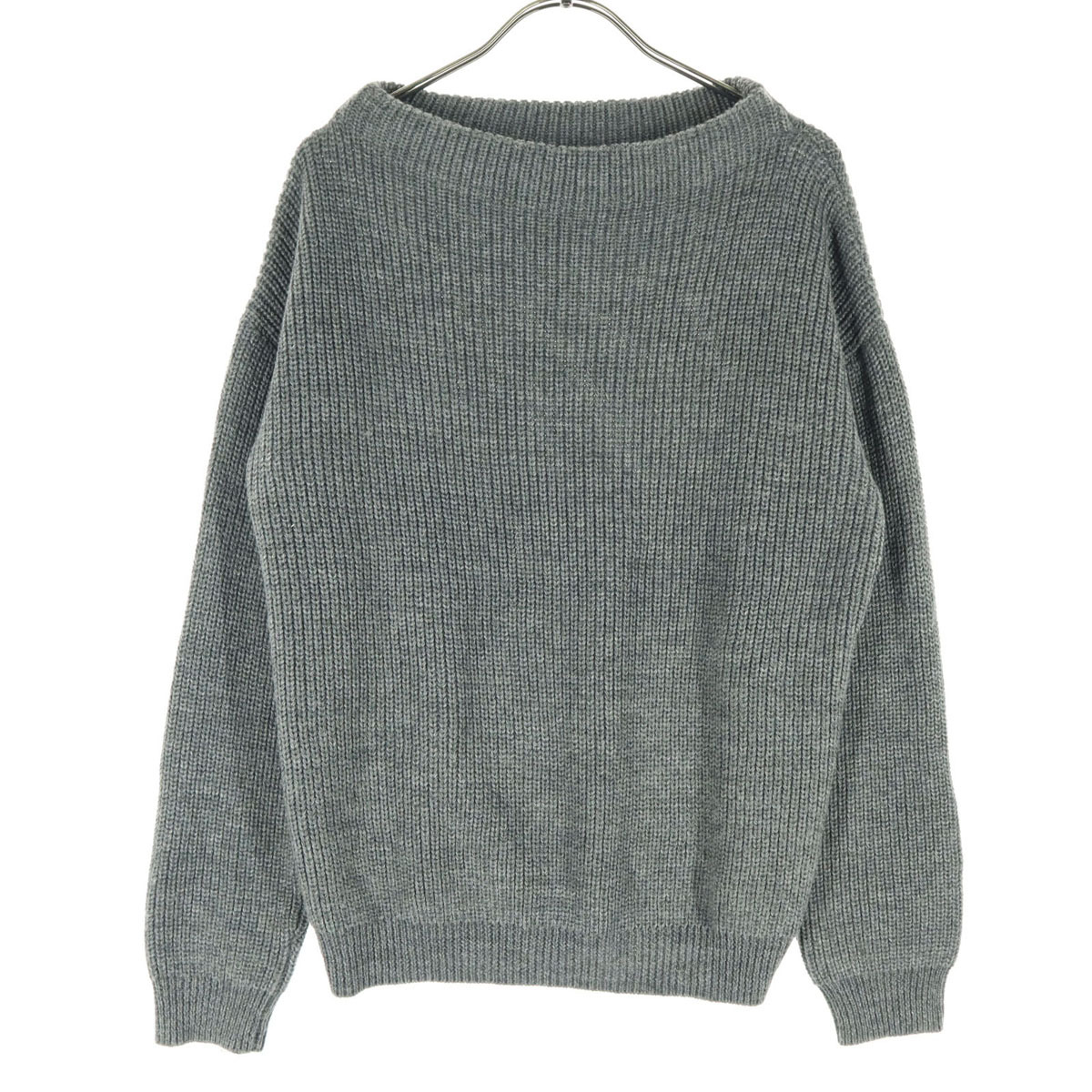 美品 green label relaxing グリーンレーベルリラクシング 長袖 セーター グレー ユナイテッドアローズ レディース拍卖