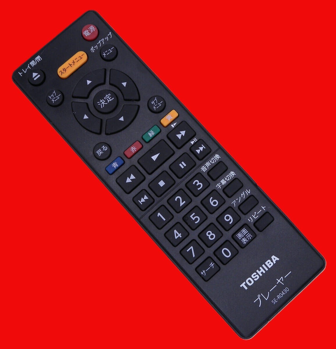 Sll @ TOSHIBA 東芝(純正) DVDプレーヤーDBP-S300用リモコン SE-R0430 (新品未使用品)拍卖