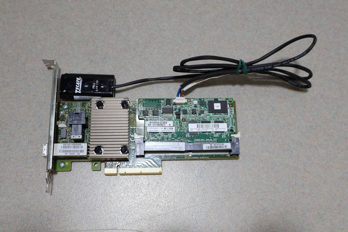 A0365 P HPE Smart Array P420 1GB FBWC RAID コントローラー 631542-001 633542-001 842475-001 PCIe x8 SAS SATA 動作確認済拍卖