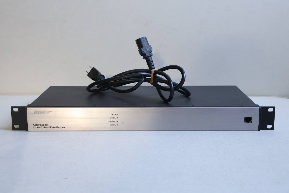 G6068 $ BOSE ControlSpace ESP-880 ボーズ ボウズ コントロールスペース プロセッサー コレクション品【外観綺麗・動作確認済】拍卖