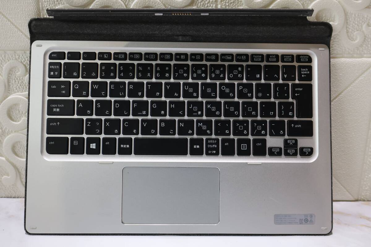 G6864(+11) P HP ELITE X2 1012 G1 タブレット用 日本語キーボード / HSTNN-D72K 中古拍卖