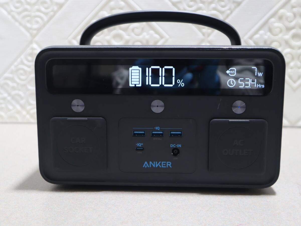 A0683 P Anker PowerHouse II 400 A1730 ポータブル電源 388Wh 108000mAh 300W USB-C 60W AC110V DC12V リチウム 中古 動作良好 本体のみ拍卖