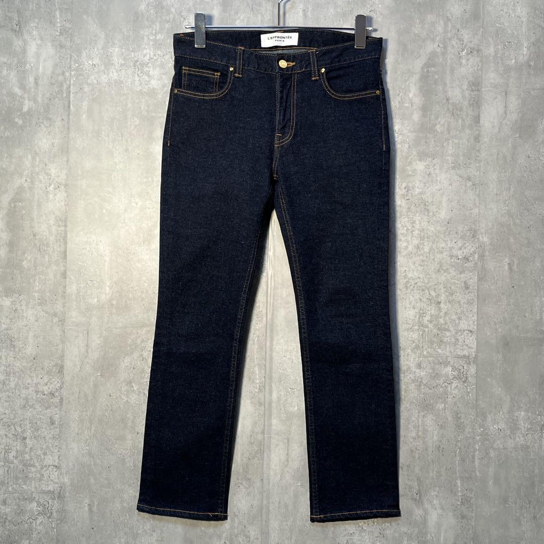 極美品☆ L'EFFRONTEE ジャストフィット 美脚デニムパンツ 38サイズ Deuxieme Classe ドゥーズィエム クラス拍卖