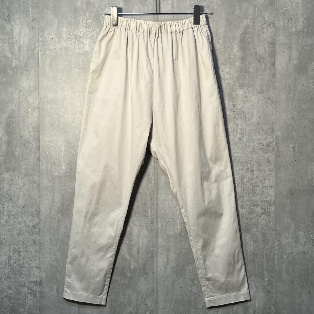 美シルエット☆ mizuiroind ミズイロインド コットンイージーパンツ ウエストゴム仕様 日本製拍卖