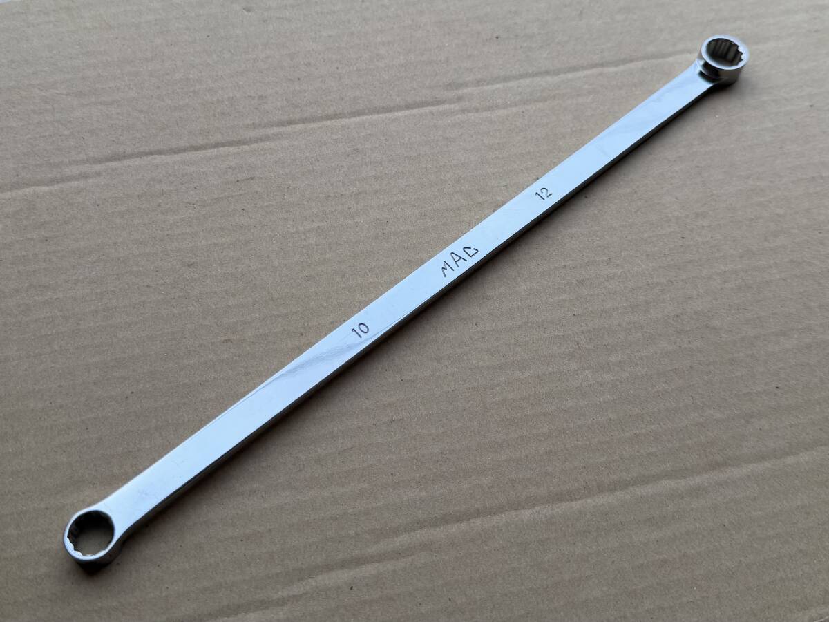MAC TOOLS ストレートメガネレンチ 10-12 BHFM1012P マックツール マックツールズ ハイパフォーマンス ロングストレート 工具 10mm 12mm拍卖