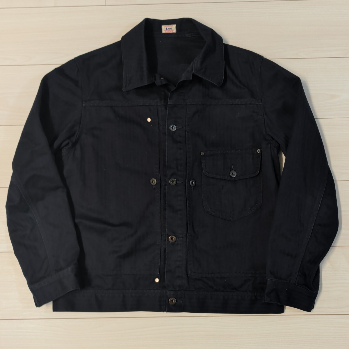 レア Lee x Sammler 40年代モデル 101J USMC M1944 HBT ジャケット 40 リー 大戦 ヘリンボーン デニム 101 501 ファースト 506拍卖