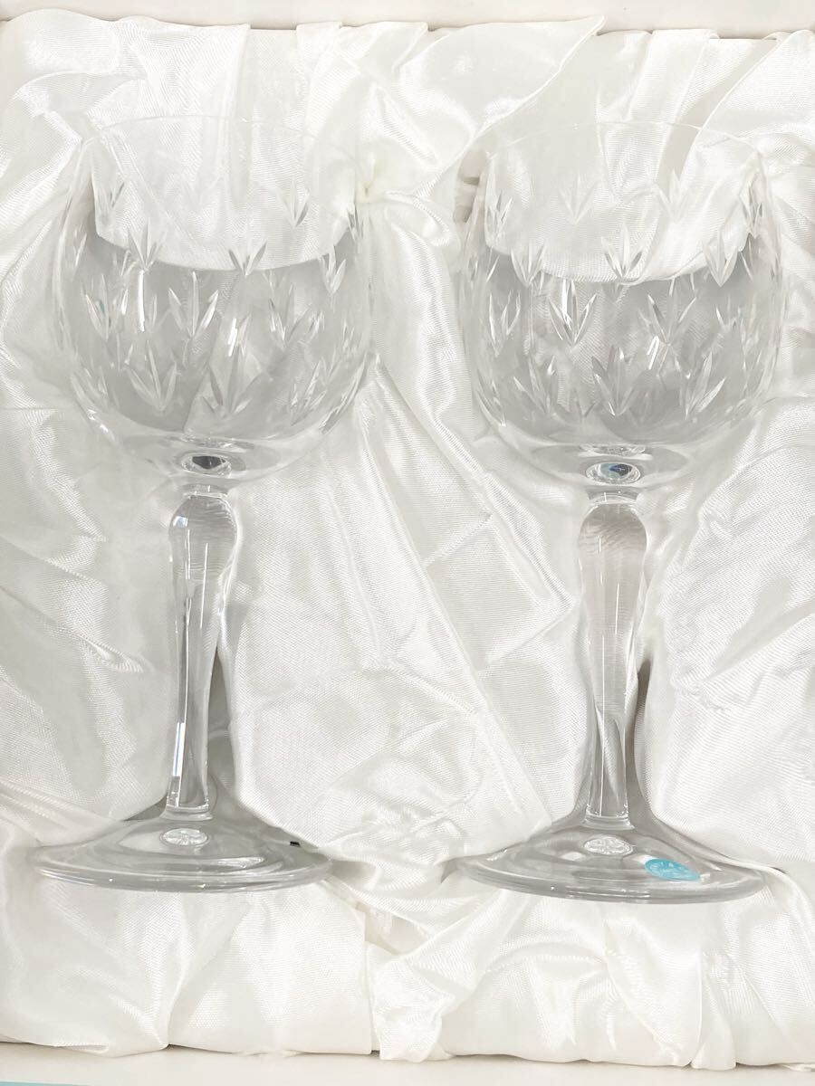 1円スタート ティファニー TIFFANY&Co ワイングラス ペアグラス ペア 食器 グラス セット1018Tb拍卖