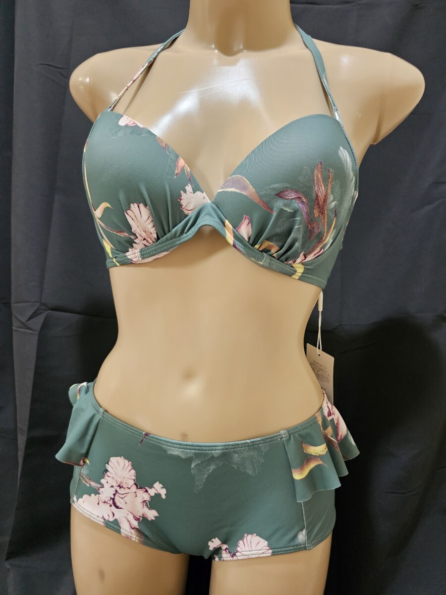 ΣD486★Angel Lunaレディース水着ワイヤービキニ L拍卖