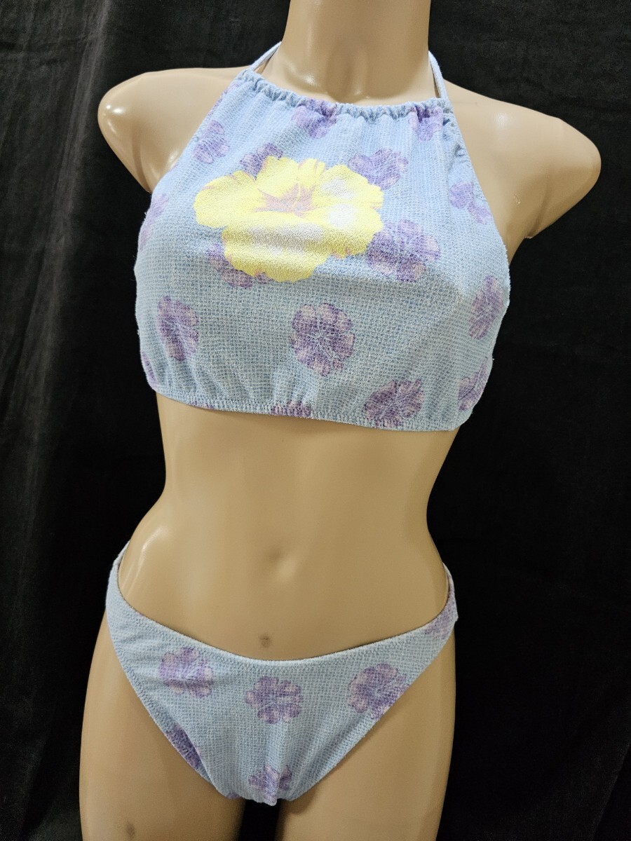 ΣD753★レディース水着ホルターネック 3点セット 9M拍卖