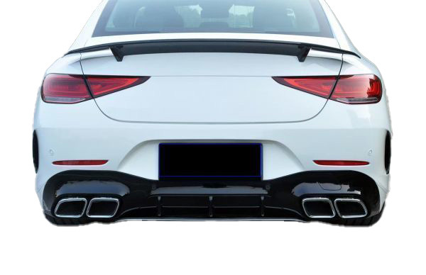 明日着 C257 X257 リア ウイング 黒塗装済 GT63S CLS63type メルセデス ベンツ CLSクラス 即納 カスタム エアロ 外装 部品 パーツ トランク拍卖
