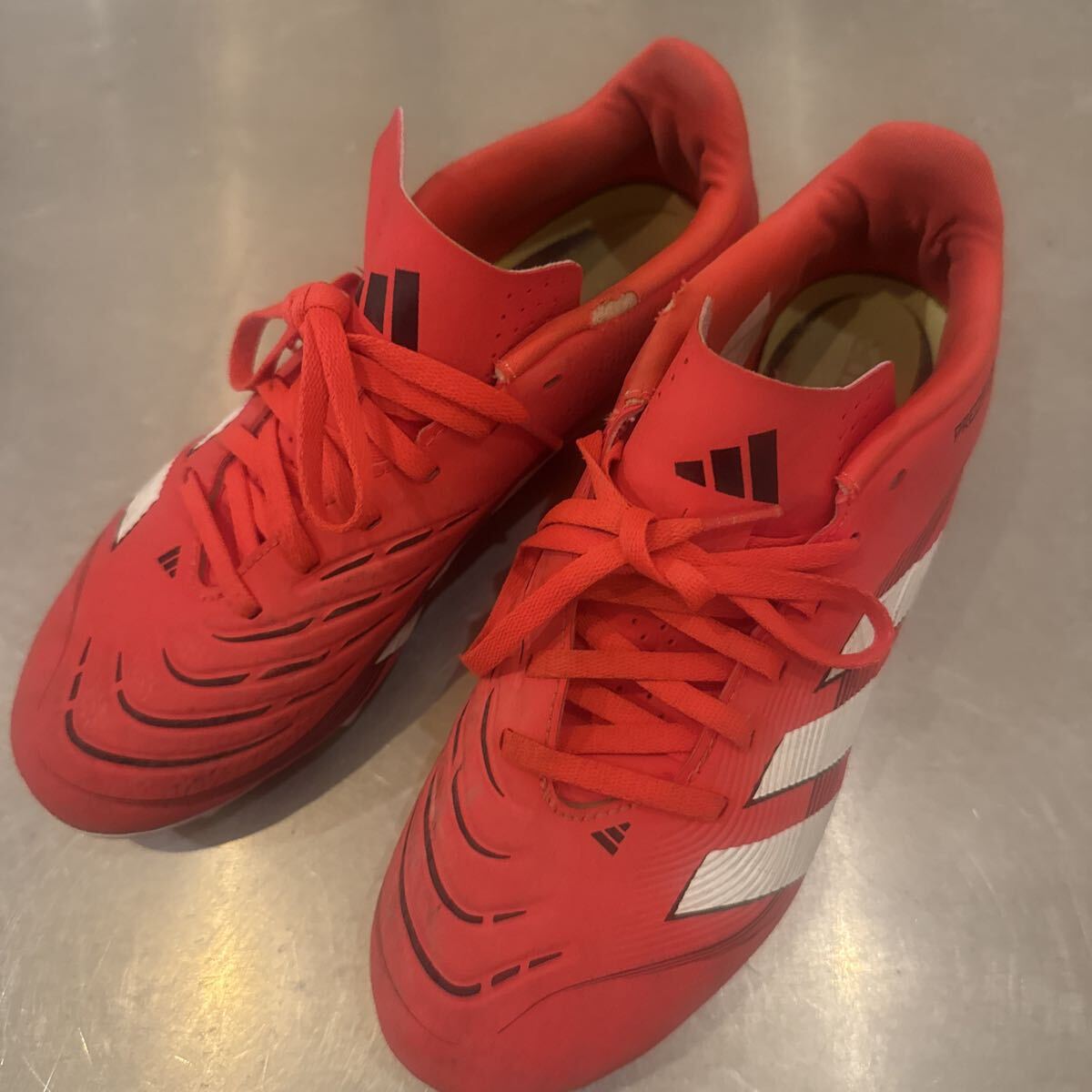adidas アディダス プレデター サッカースパイク 24.5センチ 中古拍卖