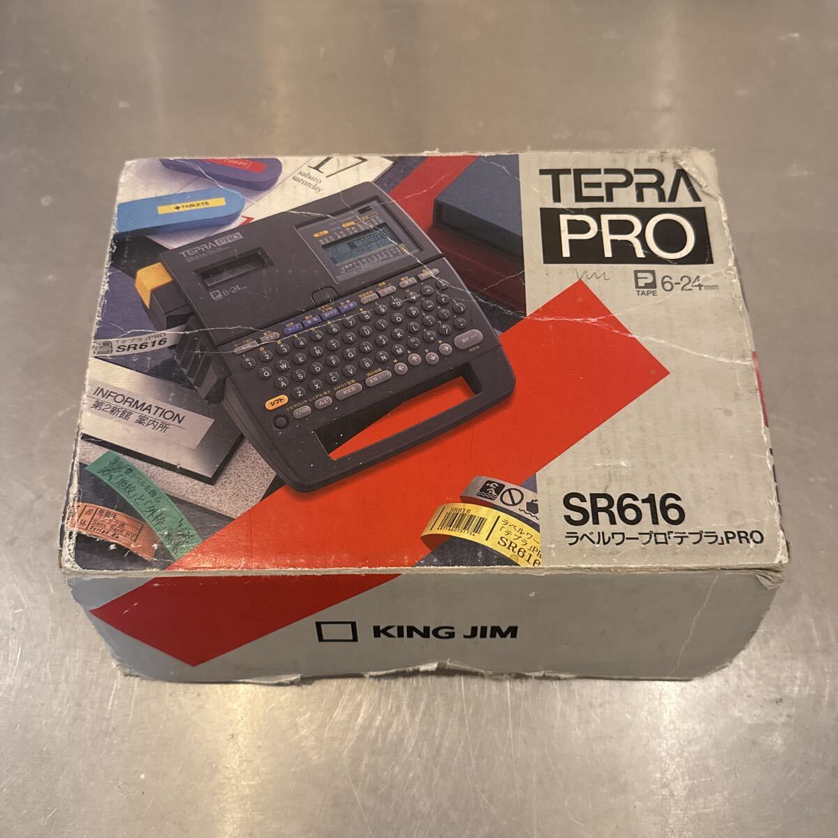 TEPRA PRO SR616 キングジム KING JIM テプラ プロ ラベルライター 中古拍卖