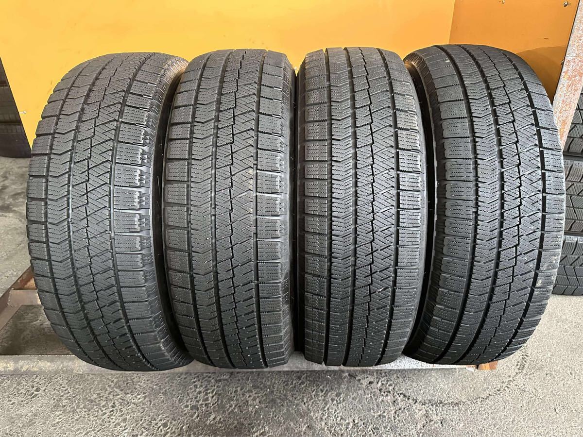 【6680】★195/65R15 4本セット冬タイヤバリ山 ブリヂストン ブリザックVRX2【2022年】拍卖