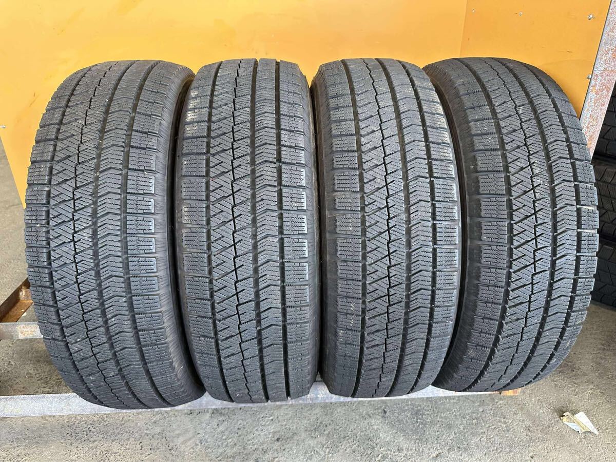 【6787】送料無料★195/65R15 4本セット冬タイヤバリ山 ブリヂストン BLIZZAK VRX2【2021年】拍卖