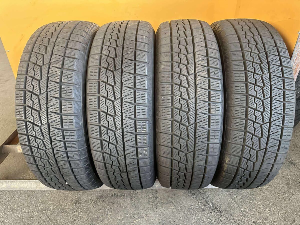【6831】★195/65R15 4本セット冬タイヤバリ山 ヨコハマ アイスガード IG70 [2021年】拍卖