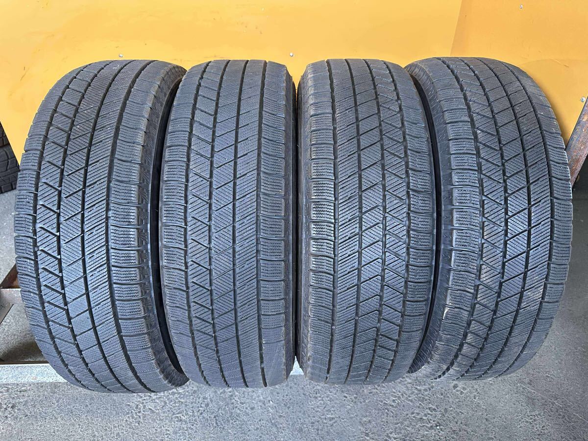【6564】★195/65R15 4本セット冬タイヤバリ山 ブリヂストン ブリザック VRX3【2021年】拍卖