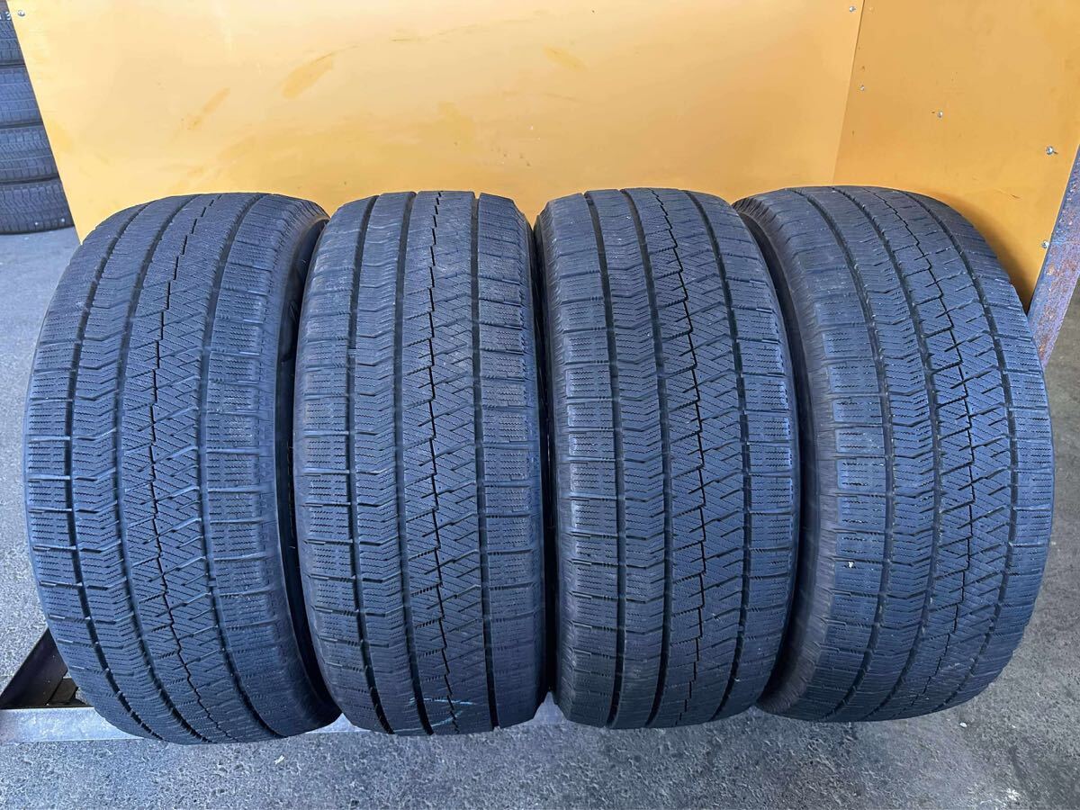 【6817】★215/50R17 4本セット冬タイヤバリ山 ブリヂストン ブリザック VRx2拍卖