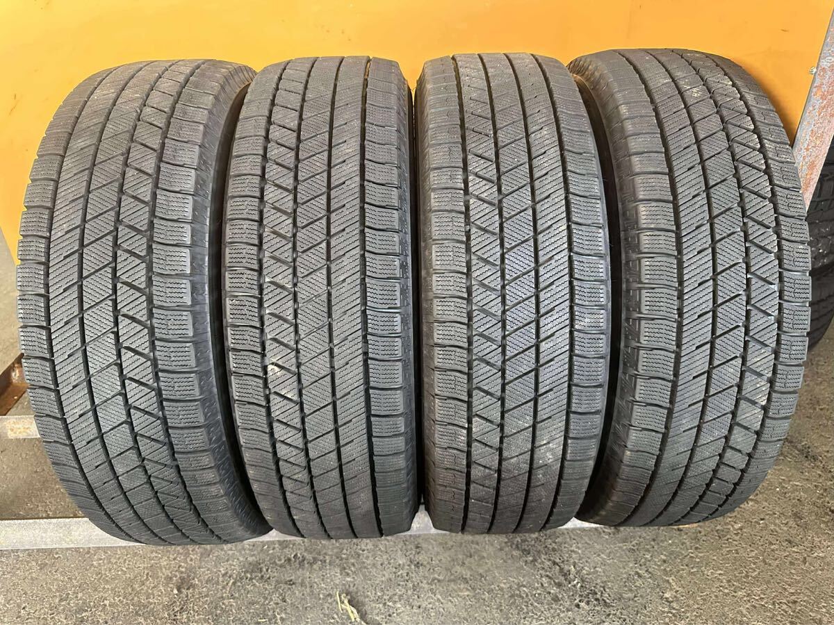 【6825】★185/65R15 4本セット冬タイヤバリ山 ブリヂストン ブリザック VRX3【2021年】拍卖