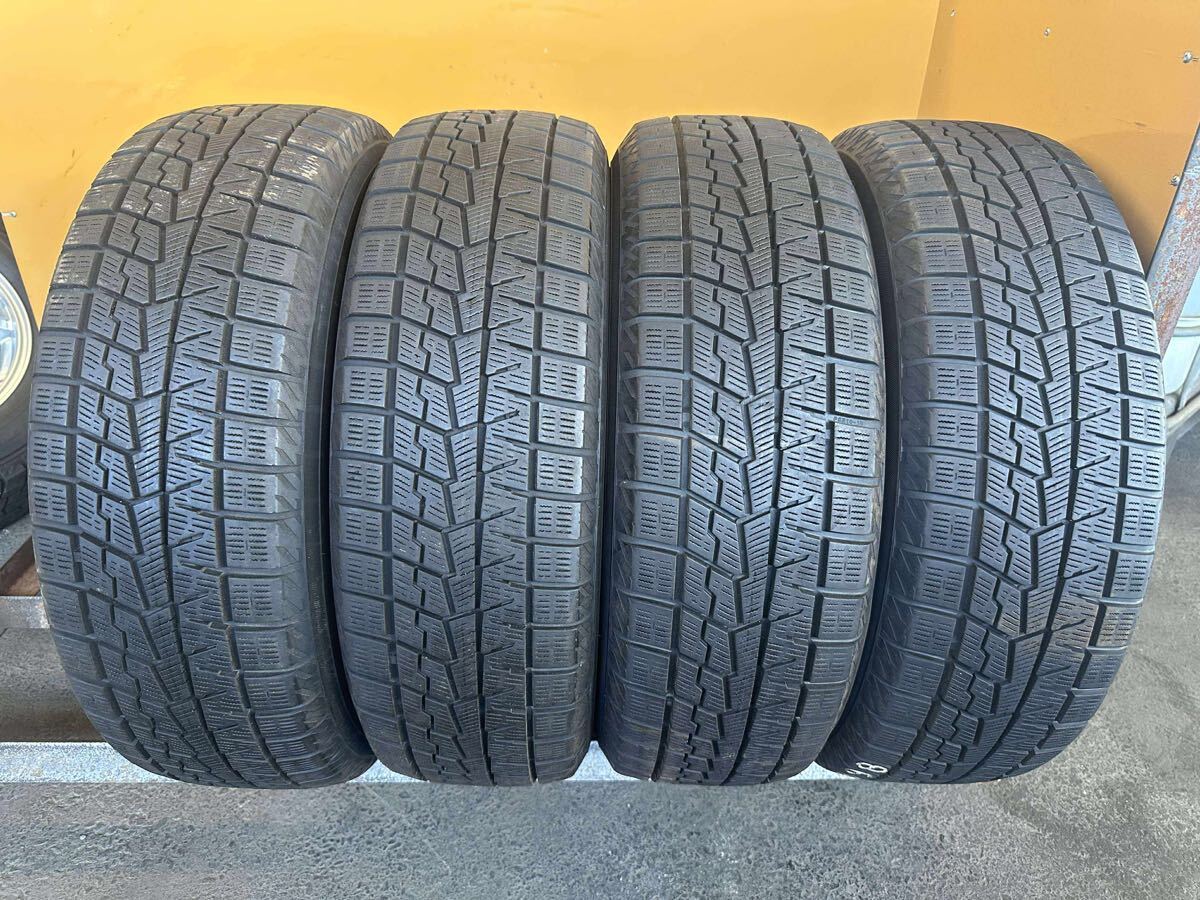 【 6580】★【送料無料】★195/65R15 4本セット冬タイヤバリ溝ヨコハマアイスガードiG70 2021年拍卖