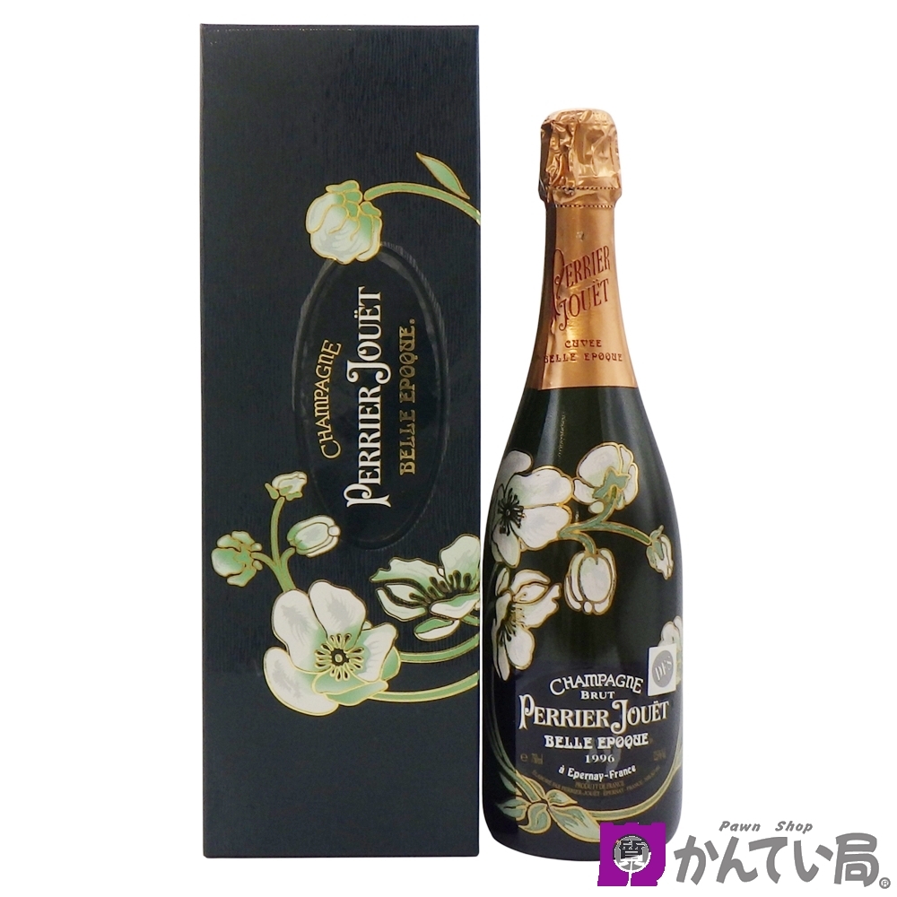 C25-748 ペリエジュエ ベルエポック 1996 750ml 12.5% ヴィンテージ スパークリングワイン ブリュット 果実酒 お酒 箱付き CHAMPAGNE拍卖