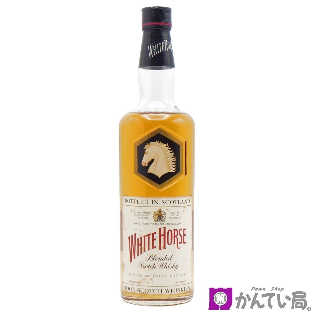 C24-2073 ウィスキー ホワイトホース オールドボトル 760ml 43% ブレンデッド スコッチ スコットランド ヴィンテージ レア 洋酒 古酒拍卖