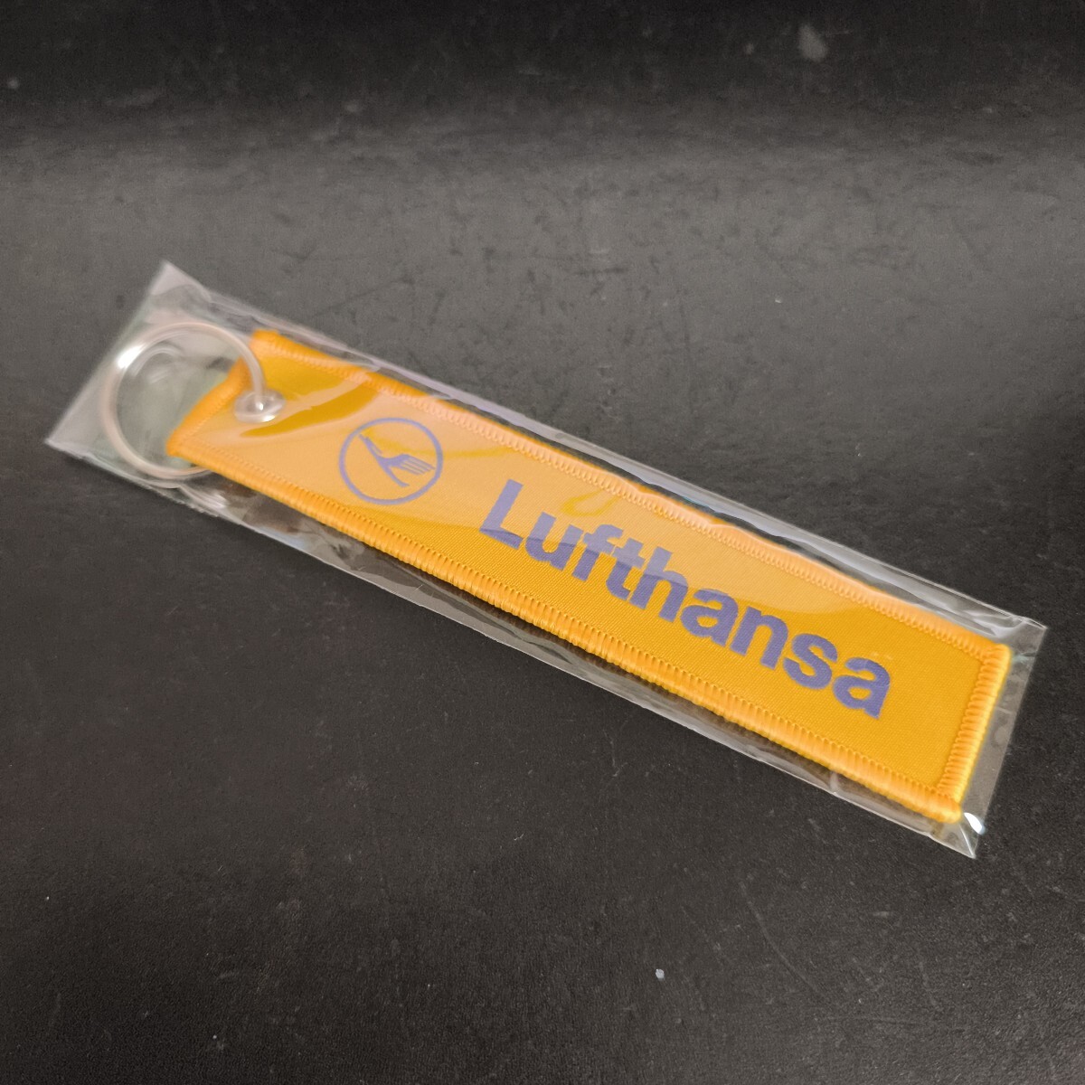廃盤 ルフトハンザ Lufthansa 旧ロゴフライトタグ REMOVE BEFORE FLIGHT ワールドショップ購入正規品拍卖