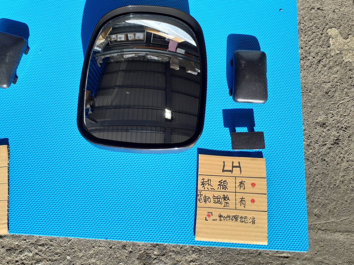 日野 プロフィア ミラー 電動/熱線 左側 助手席側 ◆動作確認済み◆ R7-10-18拍卖