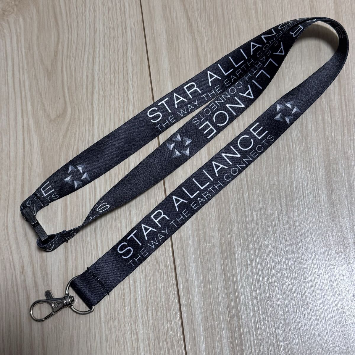 スターアライアンス STAR ALLIANCE ネックストラップ ブラック ANA 新品拍卖