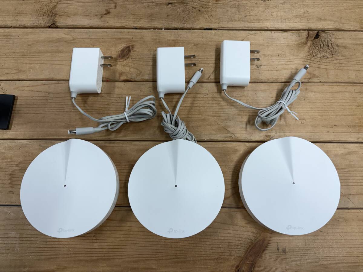 TPLink メッシュWi-Fiシステム Deco M5 3個セット拍卖