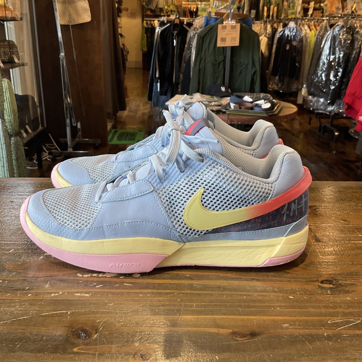 Nike ナイキ Ja 1 “Day One” ジャモラント ライトブルー DR8786-400 Size US10.5 (28.5cm) 中古品拍卖