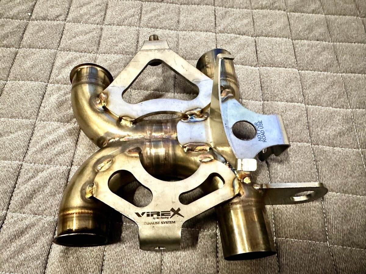 トライアンフ スピードツイン1200 VIREX Xパイプ 美品!拍卖