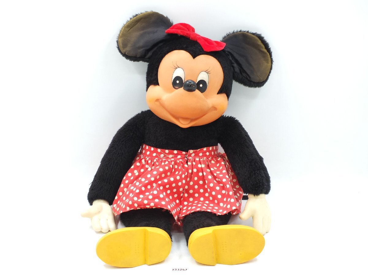 【z33247】YOUNG EPOCH ヤングエポック社 Disney ディズニー ミニーマウス 昭和レトロ ぬいぐるみ 格安スタート拍卖
