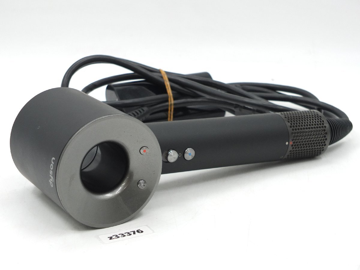 【z33376】Dyson ダイソン Supersonic Ionic HD08 ヘアードライヤー ブラック×ニッケル 動作確認済み拍卖