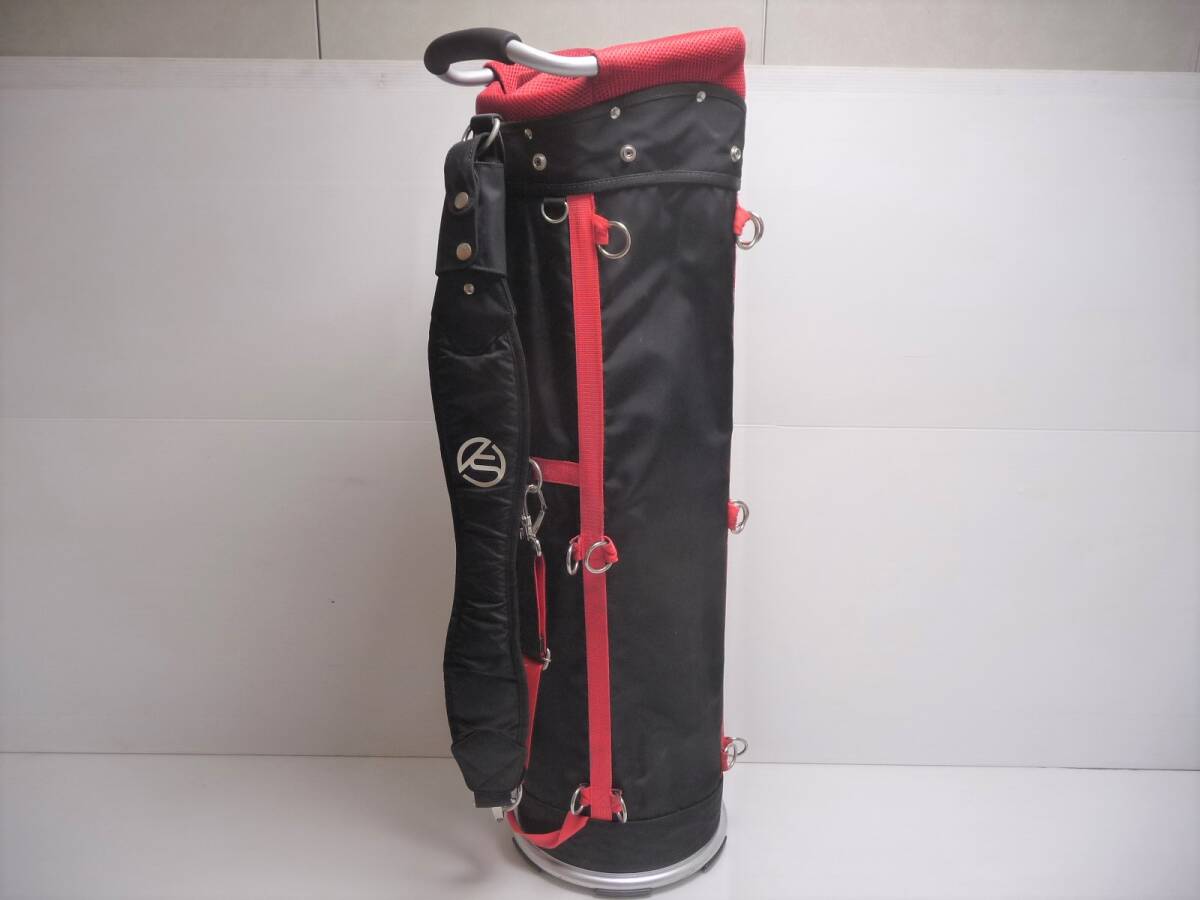 ■KASCO キャスコ キャディバッグ ゴルフバッグ ブラック■拍卖