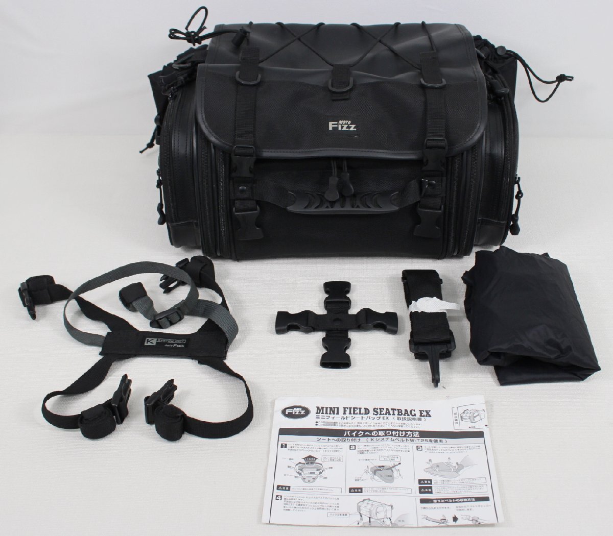 □現状品□ TANAX MFK-293 MOTOFIZZ ミニフィールドシートバッグ EX バイク用シートバッグ (2822504)拍卖