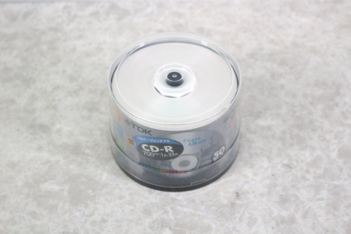 ◆未開封品◆ TDK データ用CD-R 32倍速 50枚入 CD-R80ESX50PS 700MB 記録用CD-R (2761649)拍卖
