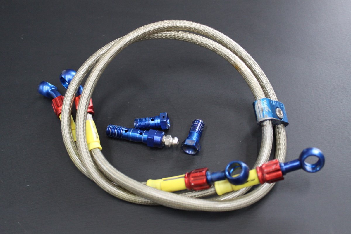 RGV250ーΓ(VJ22A)SP ACTIVE製フロントブレーキホースセット!ガンマ拍卖