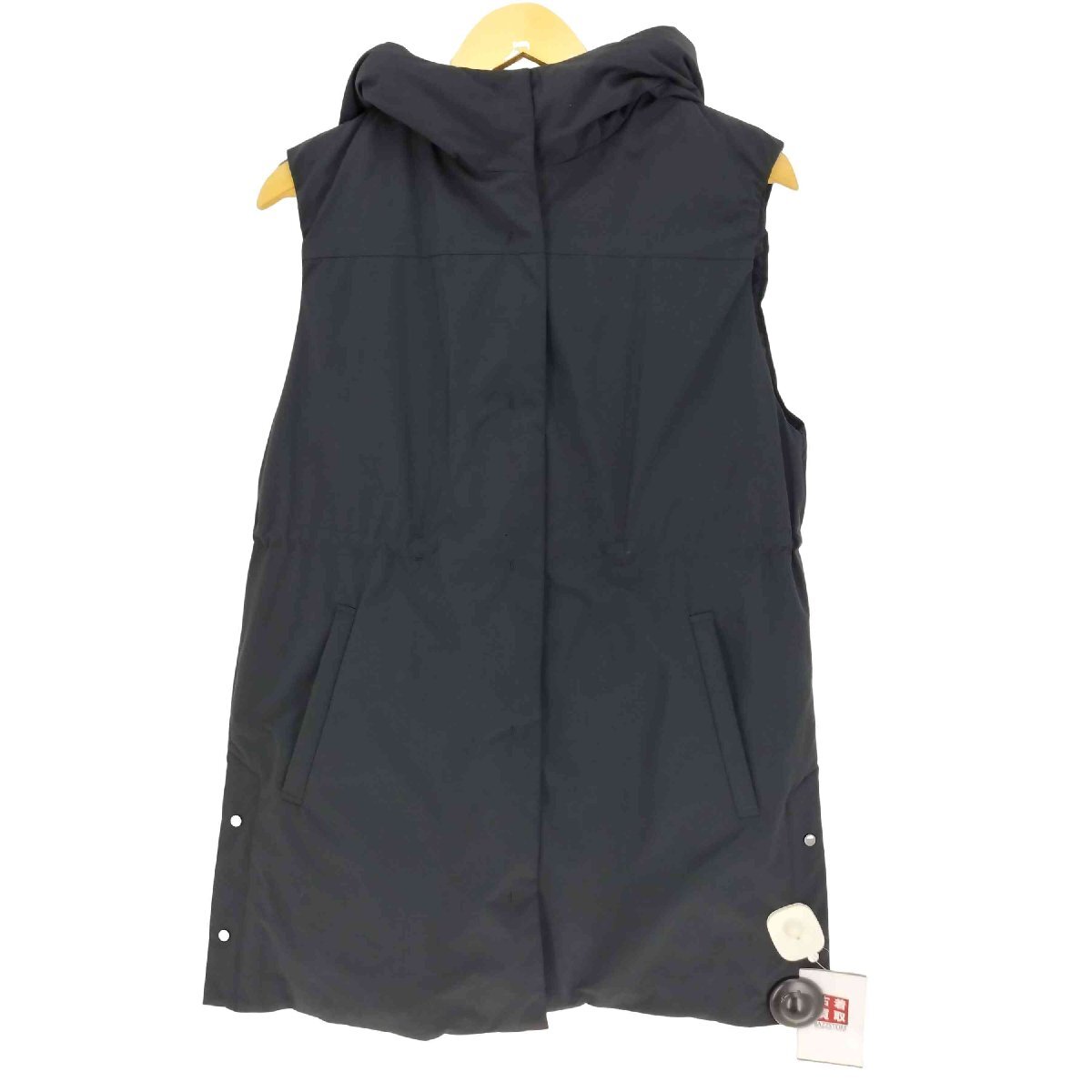 TRANS WORK(トランスワーク) メモリー タフタ ロング ダウン ベスト レディース JPN:38 中古 古着 0922拍卖