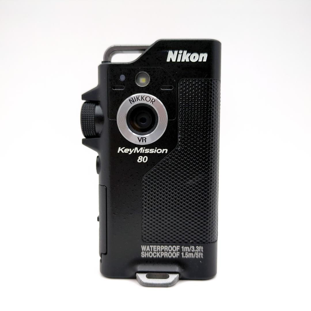 美品 Nikon KeyMission 80 アクションカメラ microSD付 防水 耐衝撃 コンパクト拍卖